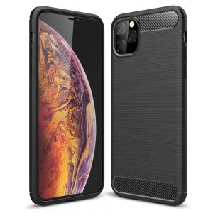 Puzdro Forcell CARBON iPhone 11 čierne