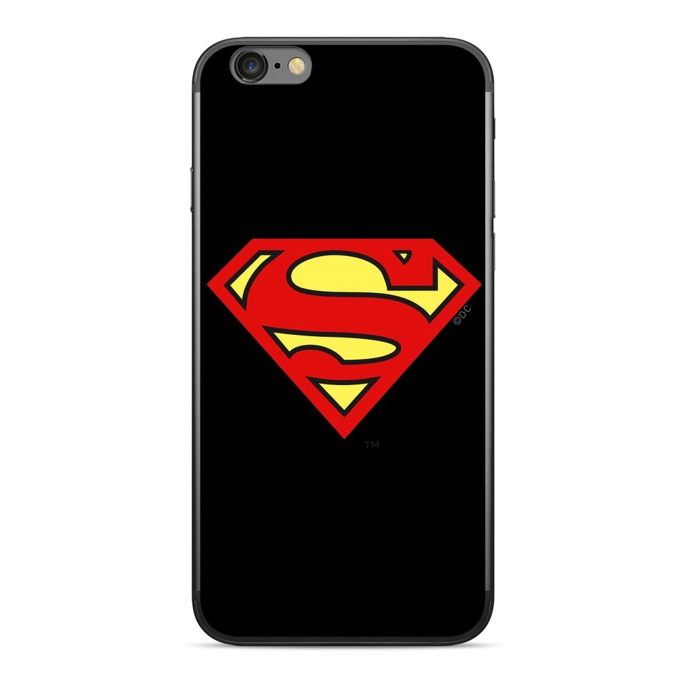 Puzdro DC SuperMan 002 iPhone 5/5S/SE čierne