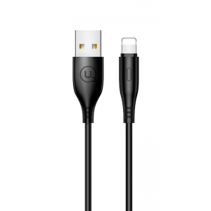 Dátový kábel USAMS SJ266 Lightning 1m čierny