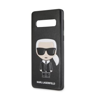 Puzdro Karl Lagerfeld Ikonik KLHCS10IKPUBK Samsung Galaxy S10 čierne