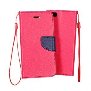 Knižkové puzdro Fancy Book - Samsung Galaxy A40 ružovo-modré
