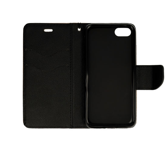 Knižkové puzdro TEL1 Fancy Book – Samsung Galaxy A13 5G/A04s zlato-čierne – Obrázok 2