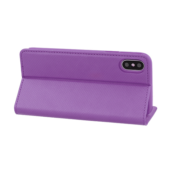Knižkové puzdro TEL1 Smart Book MAGNET - Samsung Galaxy S10 Plus fialové – Obrázok 3
