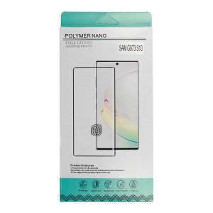 Keramické ochranné tvrdené sklo Polymer Nano Hybrid Glass - iPhone X/XS/11 Pro čierne #00002699