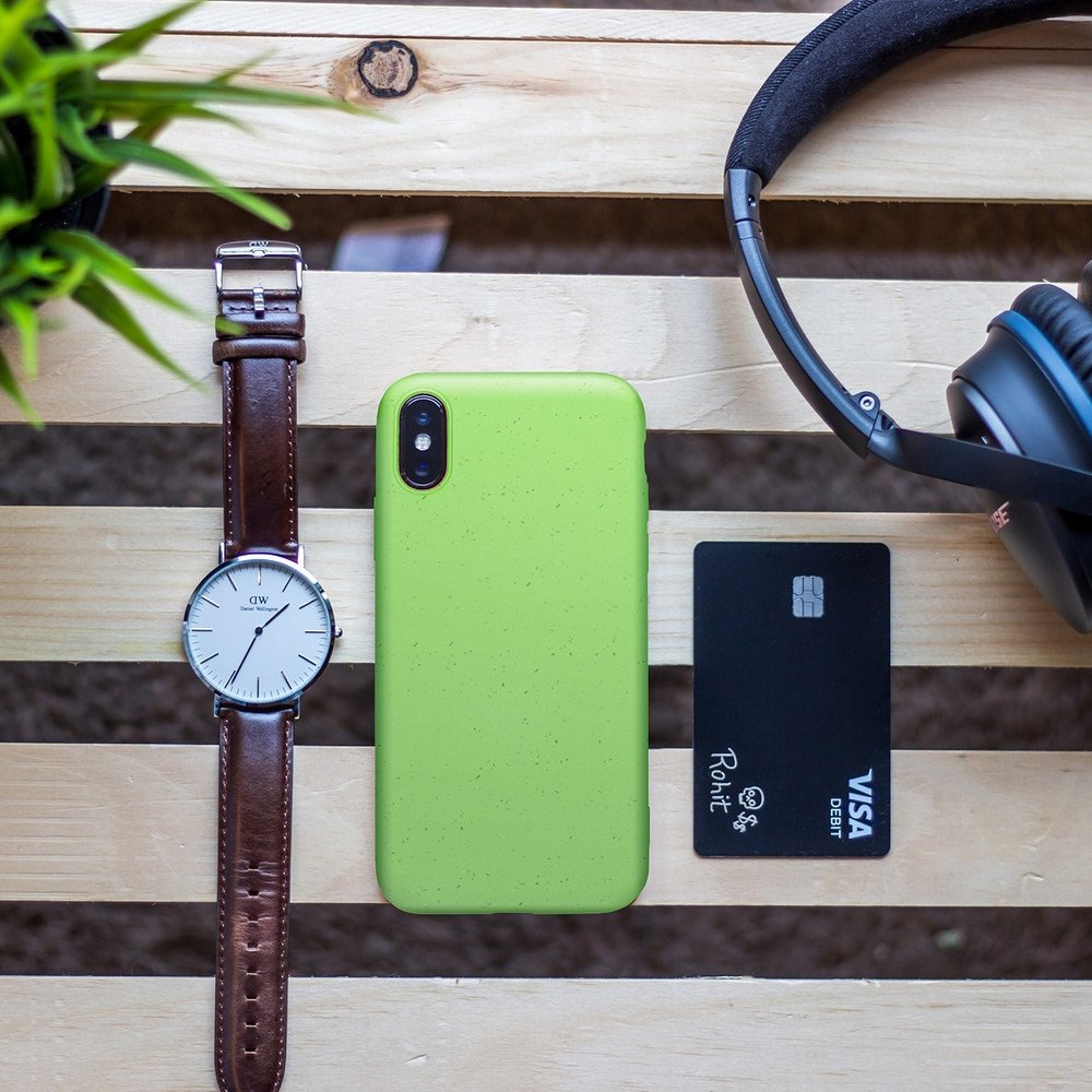 Puzdro Forcell BIO Zero Waste Case iPhone 7/8/SE 2020 zelené – Obrázok 2
