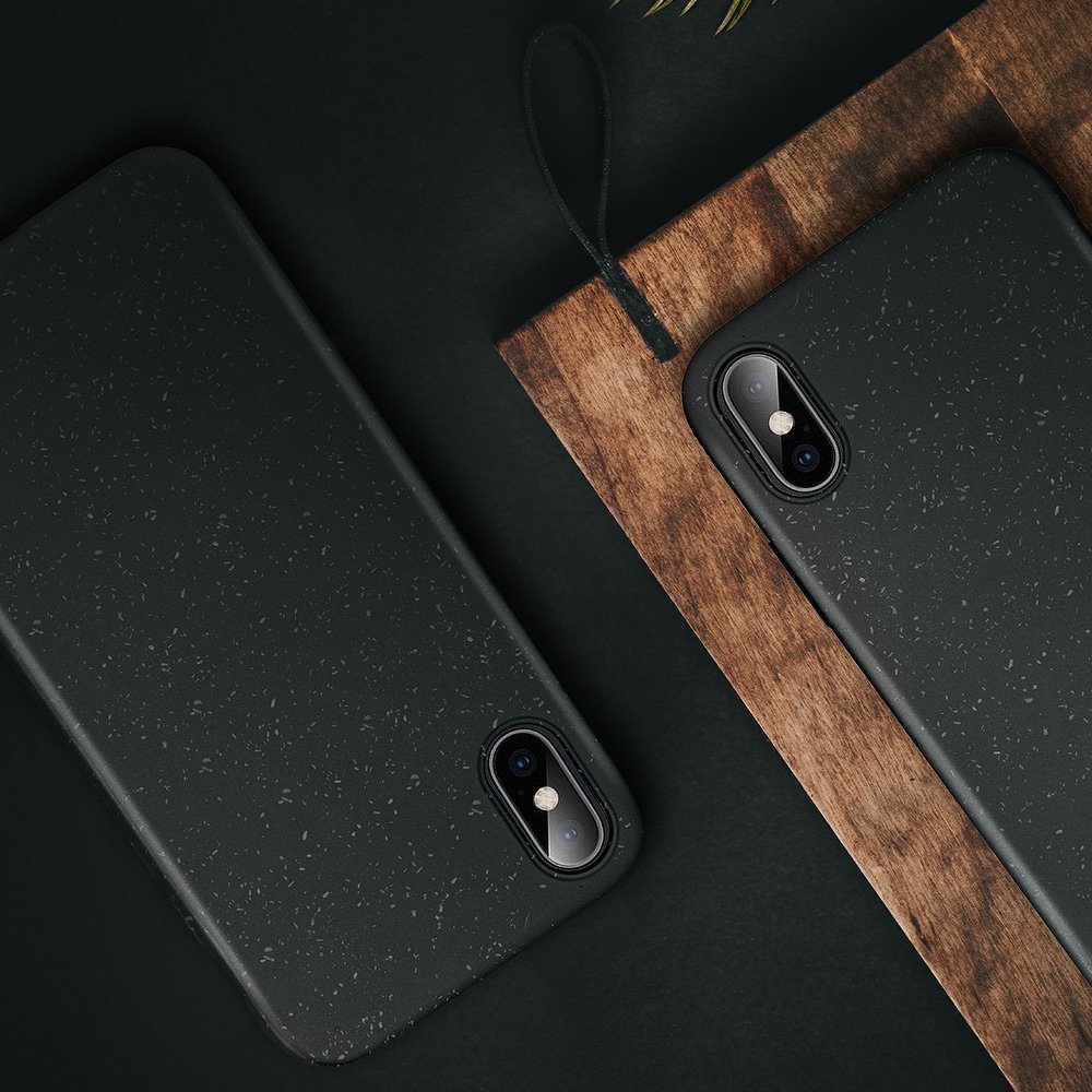 Puzdro Forcell BIO Zero Waste Case iPhone 11 čierne – Obrázok 2