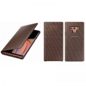 Knižkové puzdro Samsung EF-NN960PAE LED View Cover Galaxy Note 9 hnedé