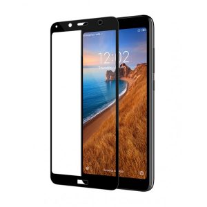 Smart Glass 5D ochranné tvrdené sklo - Xiaomi RedMi 7A čierne #00002104