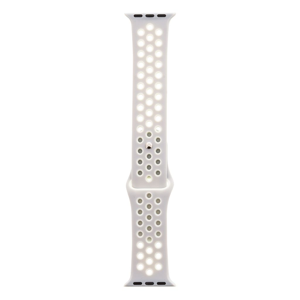 Silikónový remienok Tactical 136 Double Apple Watch 45/44/42mm sivo-biely #00002534