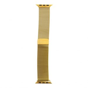 Kovový magnetický remienok Tactical 347 Loop Apple Watch 41/40/38mm zlatý #00002414
