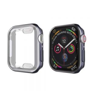 KINGMAS puzdro 360 Slim Apple Watch Series 4/5/6/SE 40mm sivý rám CA00106E