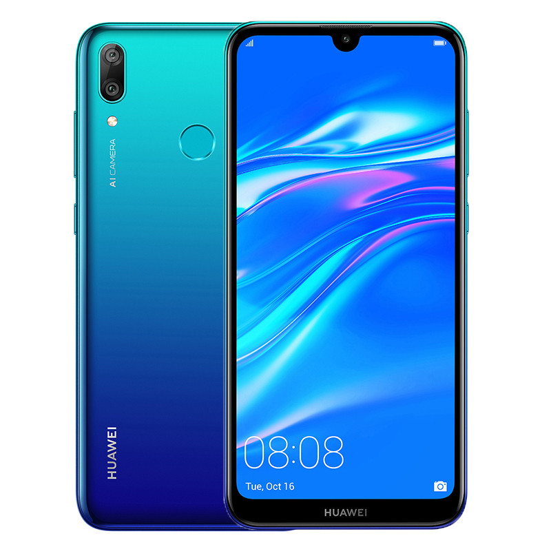 HUAWEI Y7 2019 MODRÝ