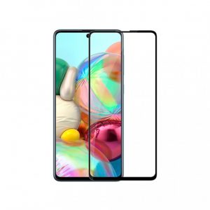 KINGMAS ochranné tvrdené sklo 9D Full Glue - Samsung Galaxy A71/S10 Lite/Note 10 Lite čierne GA00114E