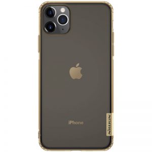 Puzdro Nillkin Nature TPU - iPhone 11 zlato-hnedé
