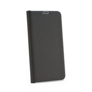 Knižkové puzdro Luna Book Carbon – Samsung Galaxy S10 čierne