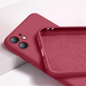 Puzdro ProBefit CamProtect iPhone 11 Pro tmavo-červené