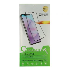 HARD CERAMIC - keramické ochranné tvrdené sklo pre Huawei P20 Lite čierne #00002779