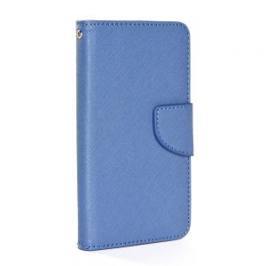 Knižkové puzdro Fancy Book Universal 3.8" – 4.3" tmavo-modré
