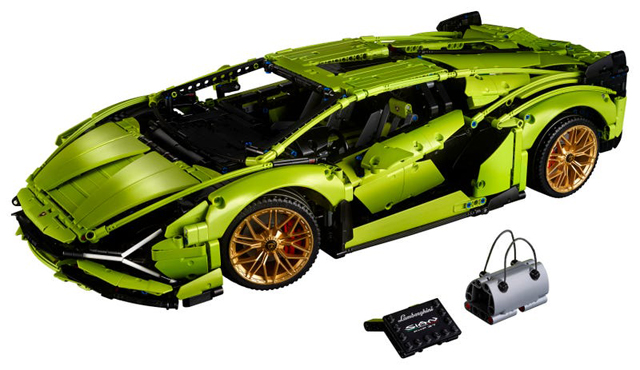 LEGO Technic 42115 Lamborghini Sián FKP 37 – Obrázok 3