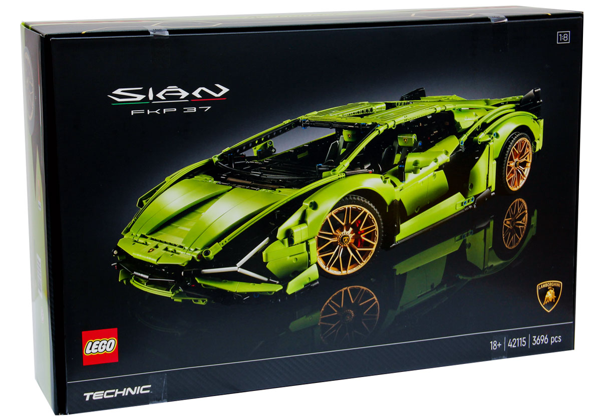LEGO Technic 42115 Lamborghini Sián FKP 37 – Obrázok 2