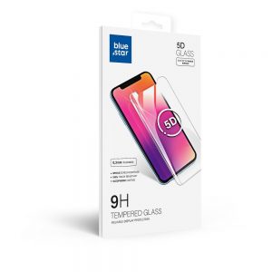 BlueStar 5D ochranné tvrdené sklo - iPhone XR/11 čierne #00003576