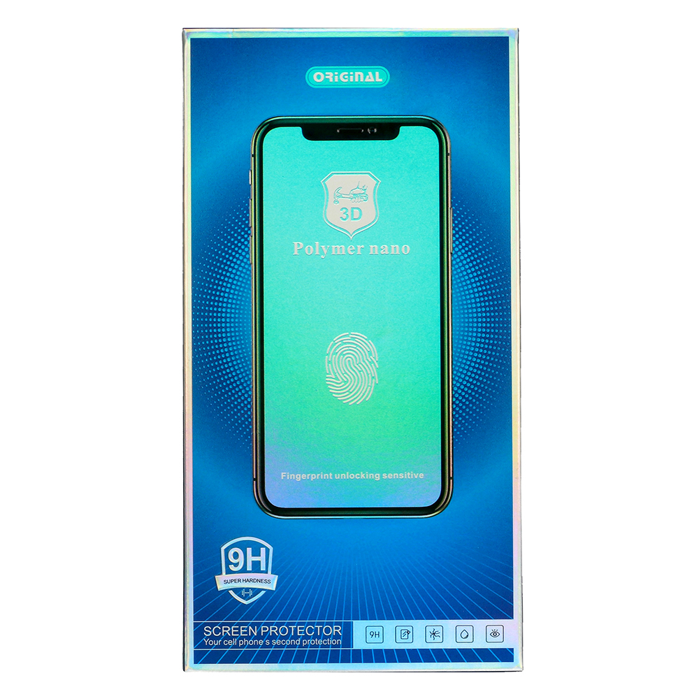 HARD CERAMIC - keramické ochranné tvrdené sklo pre Samsung Galaxy S8 čierne #00002953