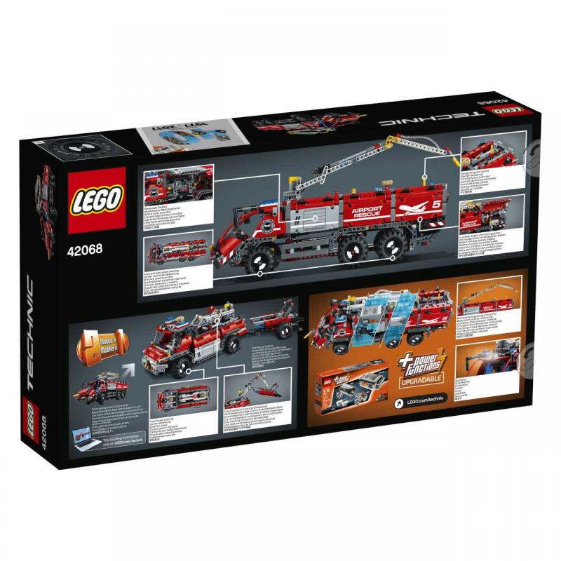 LEGO Technic 42068 Letiskové záchranné vozidlo – Obrázok 2