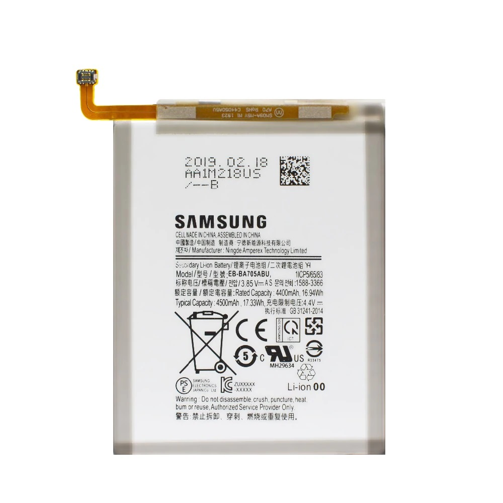 Batéria Samsung Galaxy A70 4500 mAh EB-BA705ABU originál