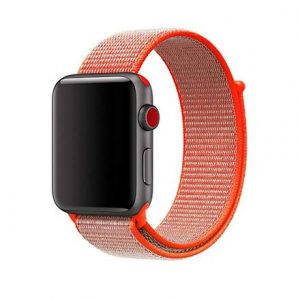 Nylonový remienok Tactical 532 pre Apple Watch 41/40/38mm oranžový #00003033