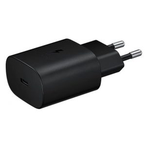 Sieťový adaptér Samsung EP-TA800EBE s podporou rýchleho nabíjania 25W čierny (OOB Bulk)