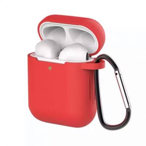 Puzdro KINGMAS pre Apple AirPods 1/2 červené