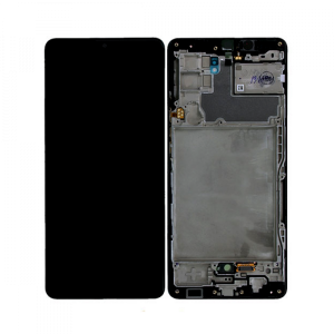 Samsung Galaxy A42 5G (A426) – Originál LCD displej a dotyková plocha s rámom čierny (Service Pack)