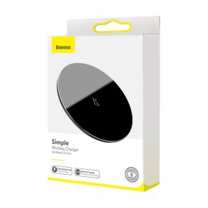Bezdrôtová nabíjačka BASEUS s podporou Quick Charge 15W (WXJK-B01) čierna