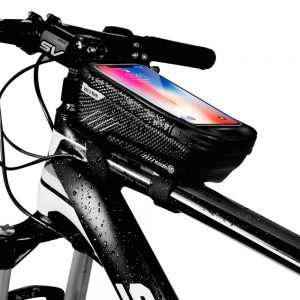 Držiak na rám bicykla WILDMAN E2 do 7" s objemom 1L čierny