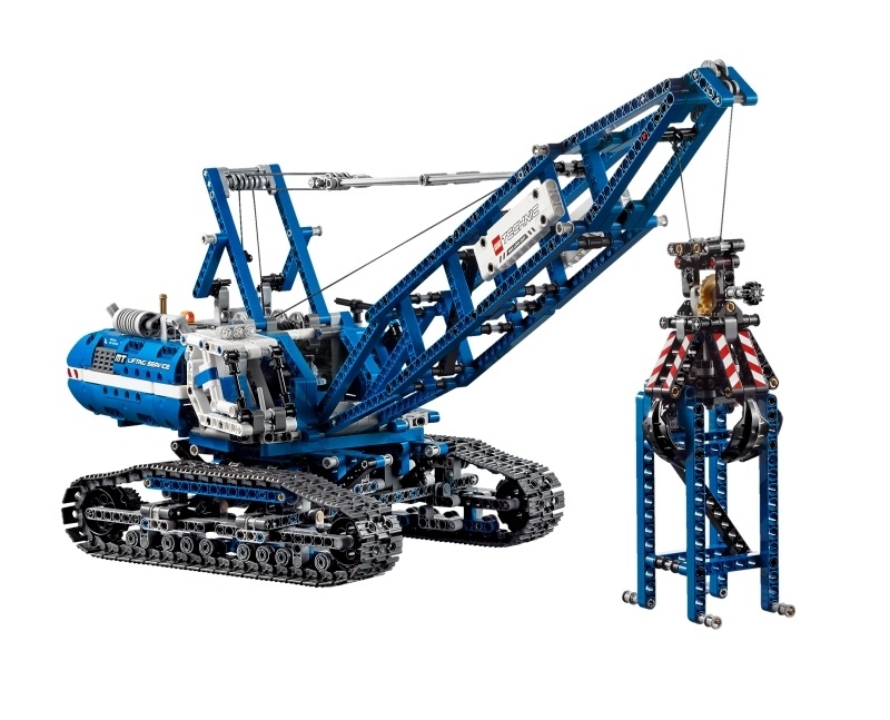 LEGO Technic 42042 Pásový žeriav – použité – Obrázok 2
