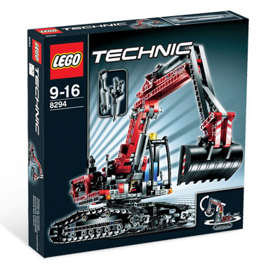 LEGO Technic 8294 Pásový bager – použité