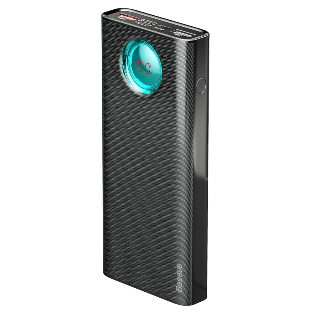 Power Bank BASEUS Amblight Quick Charger 18W PD + QC3.0 20 000 mAh (PPALL-LG01) čierna – Obrázok 5