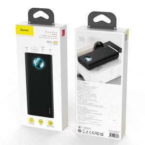 Power Bank BASEUS Amblight Quick Charger 18W PD + QC3.0 20 000 mAh (PPALL-LG01) čierna