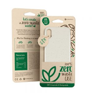Puzdro Forcell BIO Zero Waste Case iPhone 12/12 Pro biele