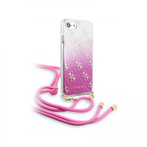Puzdro Guess 4G Electroplated iPhone 7/8/SE 2020 ružové