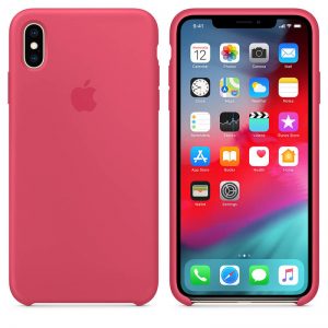 Puzdro MUJP2ZM/A Apple iPhone XS Max Silicone Case – Hibiscus