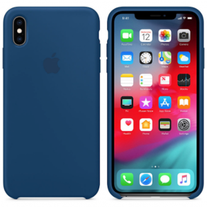 Puzdro MVF62ZM/A Apple iPhone XS Max Silicone Case – Delft Blue