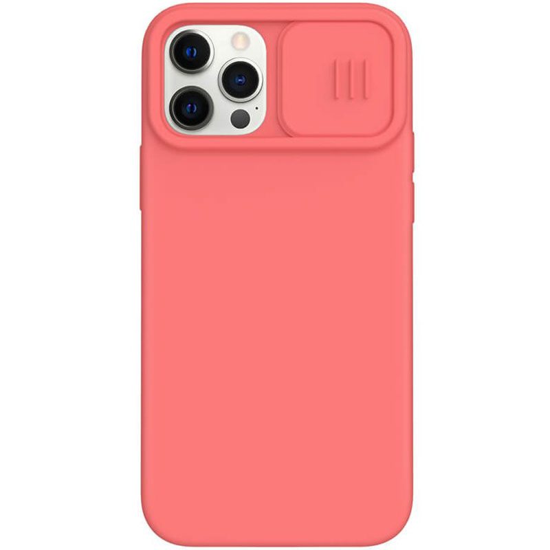 Puzdro Nillkin CamShield Silky iPhone 12/12 Pro oranžové