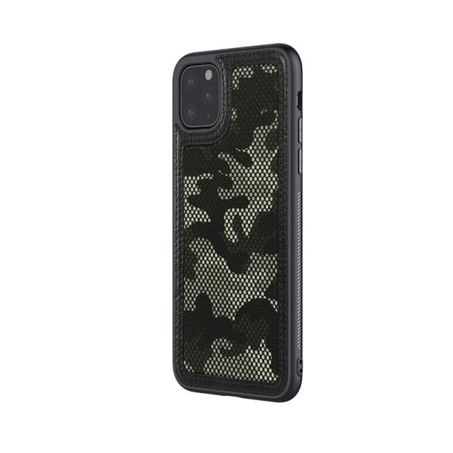 Puzdro Nillkin Camo iPhone 12/12 Pro čierne – Obrázok 2