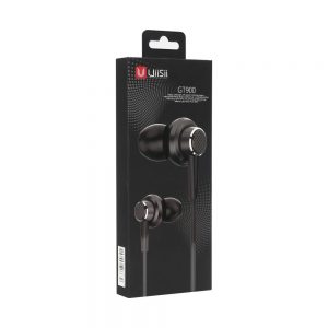 Slúchadlá HF Premium Sound UiiSii GT900 mini 3,5mm Jack čierne