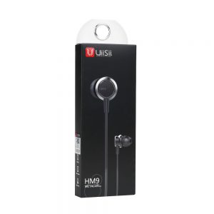 Slúchadlá HF Premium Sound UiiSii HM9 mini 3,5mm Jack čierne