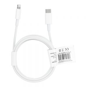 Dátový kábel Forcell C973 Lightning-Type C 18W 2m biely