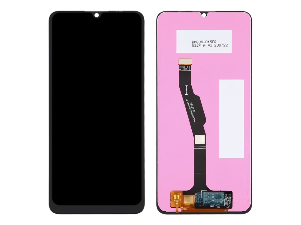 Huawei Y6p (MED-LX9/MED-LX9N) - LCD displej a dotyková plocha OEM čierny