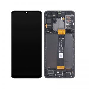 Samsung Galaxy A32 5G (A326F) – Originál LCD displej a dotyková plocha s rámom čierny (Service Pack)