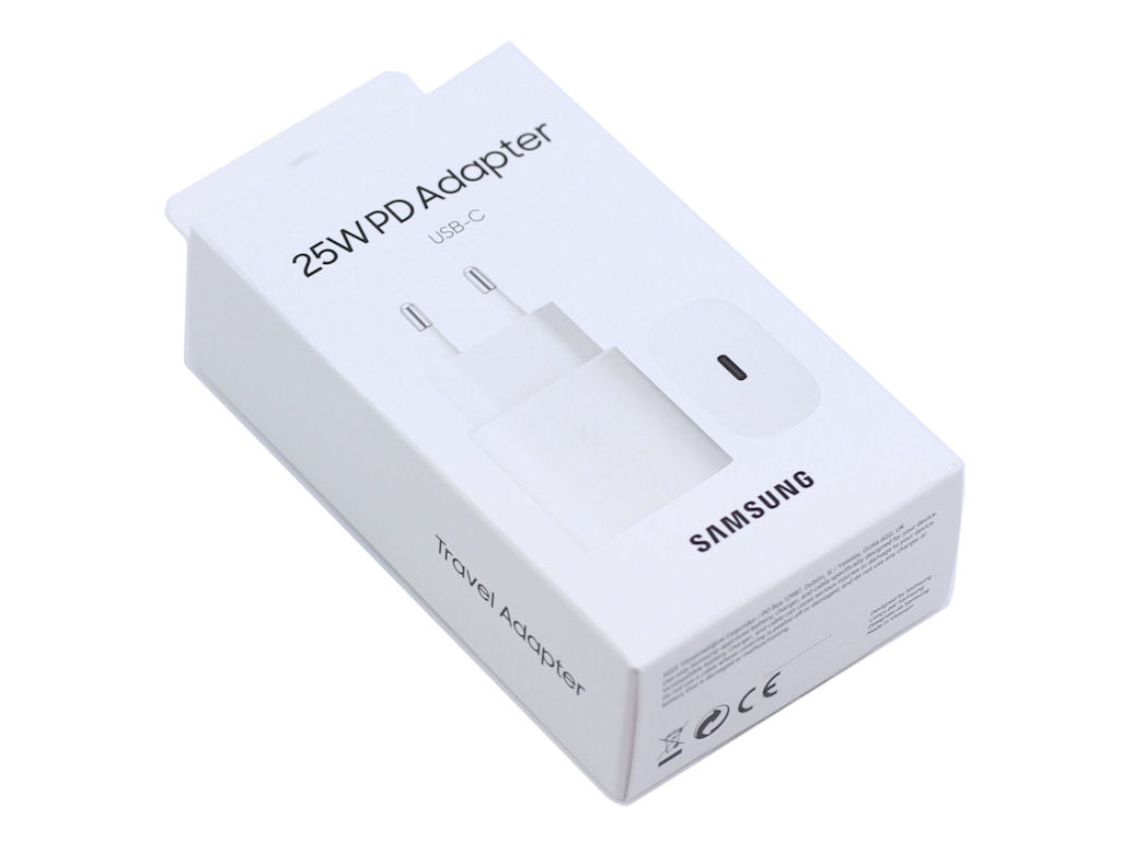 Sieťový adaptér Samsung EP-TA800NWE s podporou rýchleho nabíjania biely originál blister